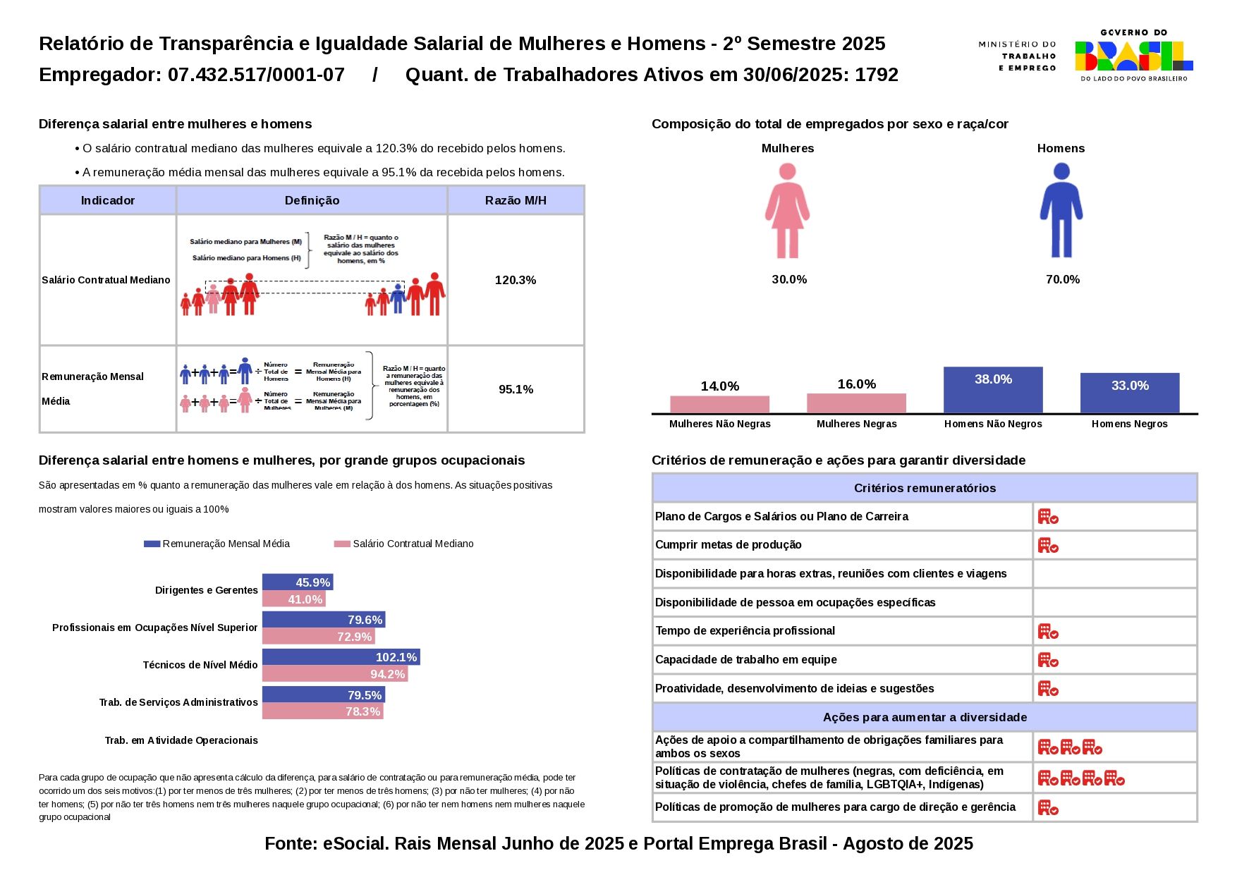 relatório de transparência salarial | 1 RelatorioIgualdadeSalarialLote 2025 2 7432517000107 page 0001 50db8fe6