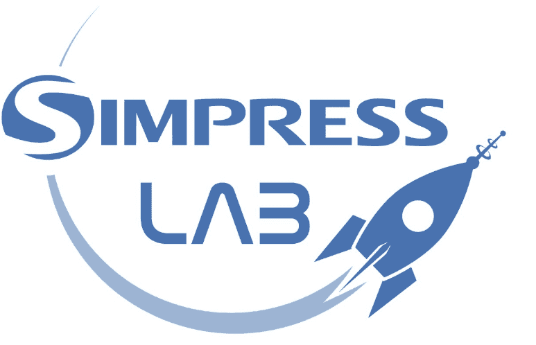 logo do Simpress Lab, programa de inovação da Simpress