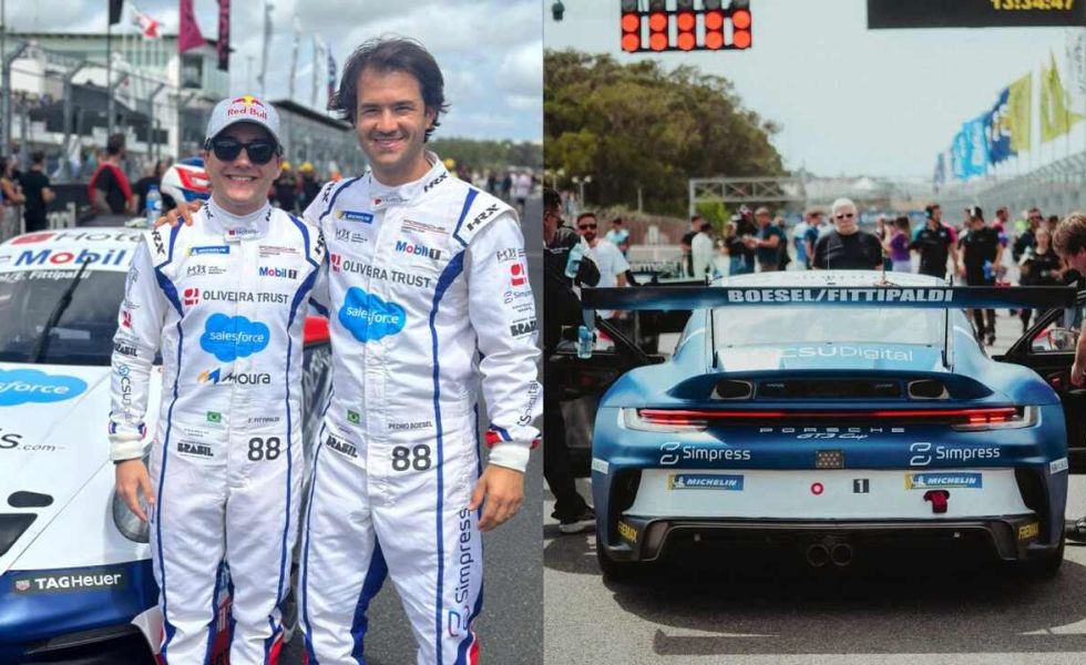 Simpress patrocina Pedro Boesel e Enzo Fittipaldi na Porsche Cup