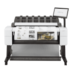 imagem da multifuncional plotter HP DesignJet T2600
